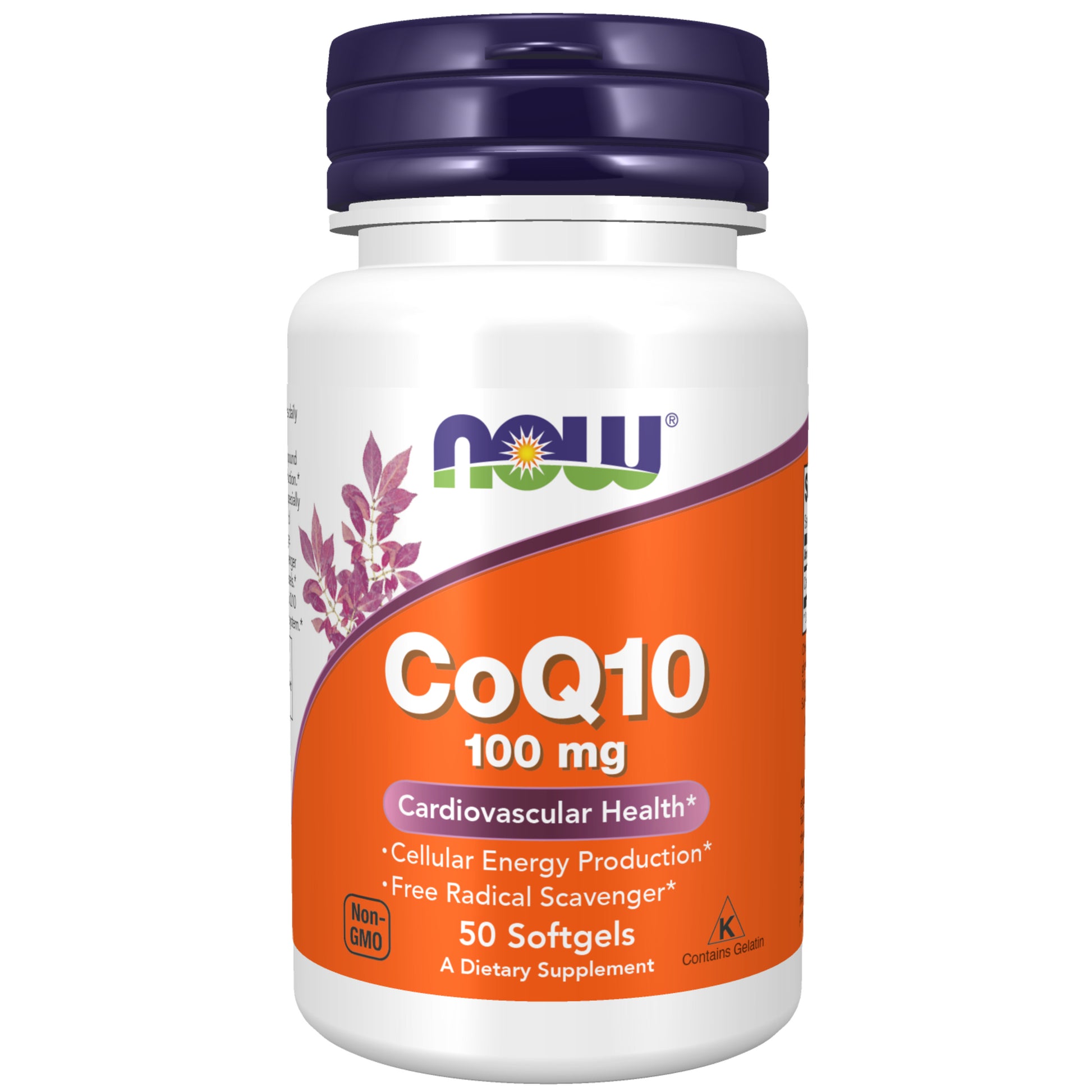 now - coq10 (coenzyme q10) 100 mg - 50 softgels