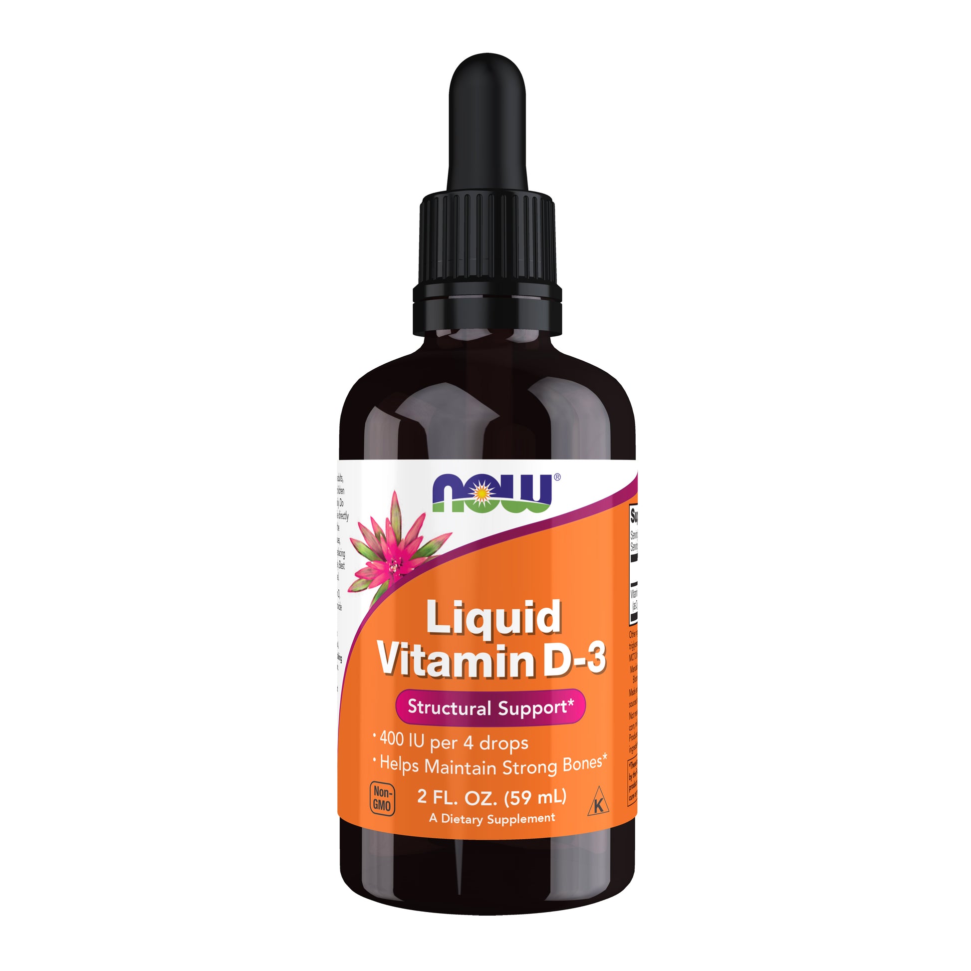 now - liquid vitamin d-3, 59ml