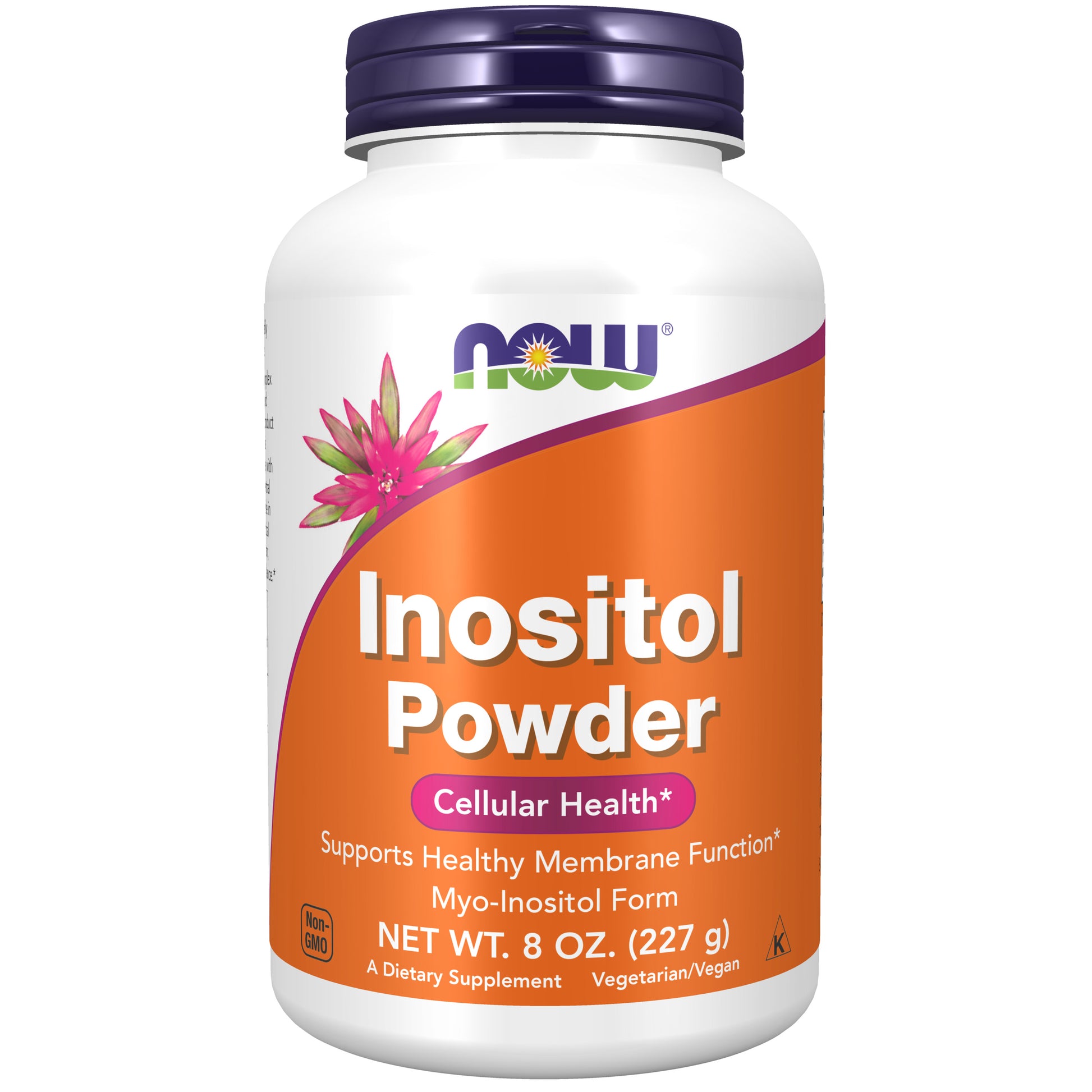 now - inositol powder, 227 gramas