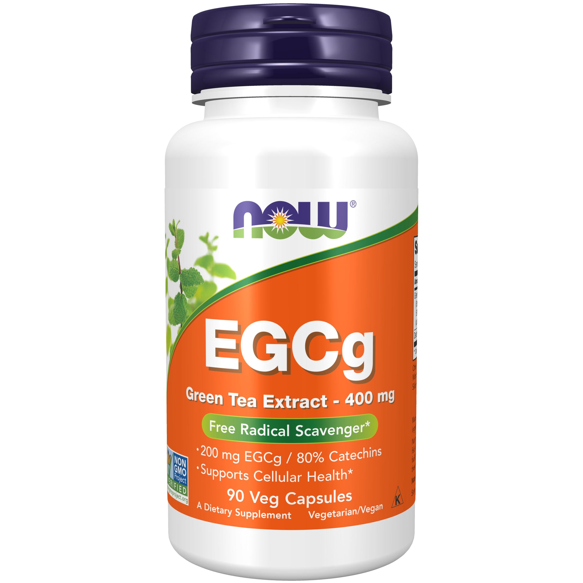 now - egcg green tea extract 400 mg - 90 veg capsules