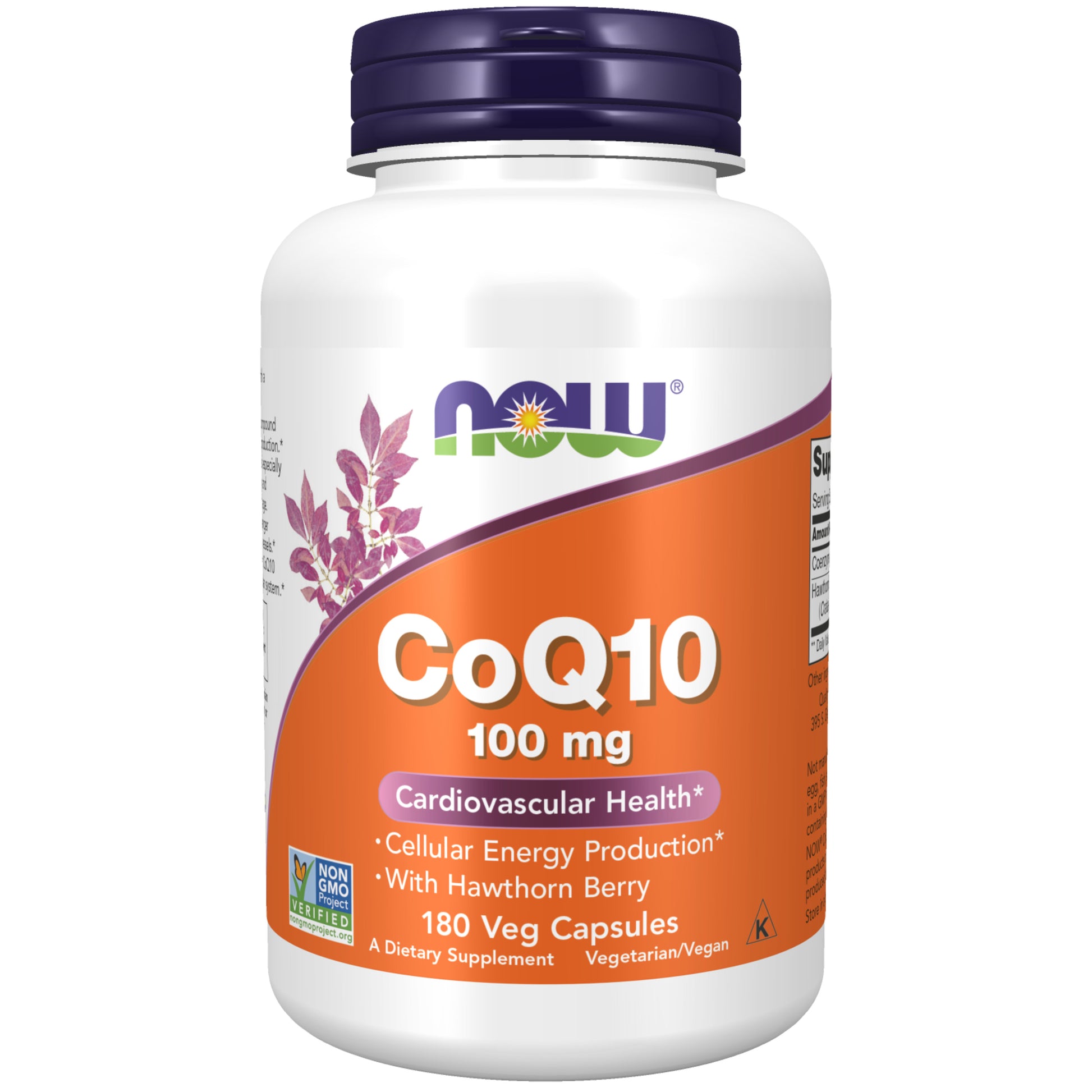 now - coq10 100 mg - 180 veg capsules