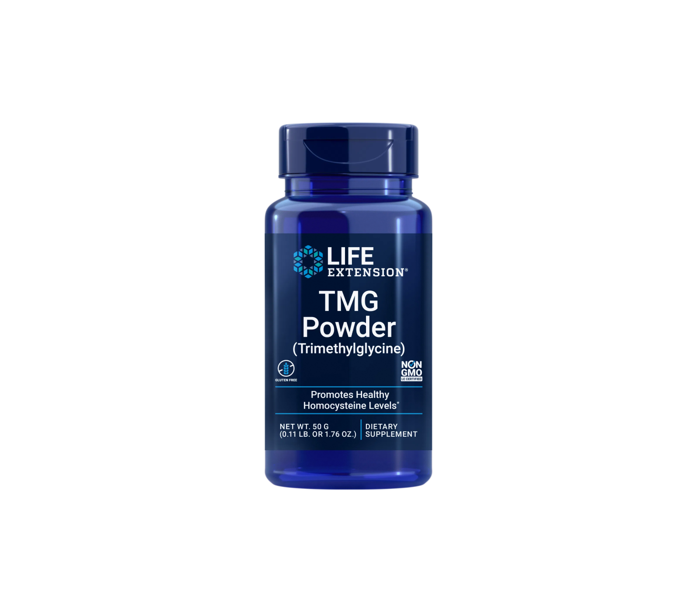 tmg en polvo - 50g - life extension
