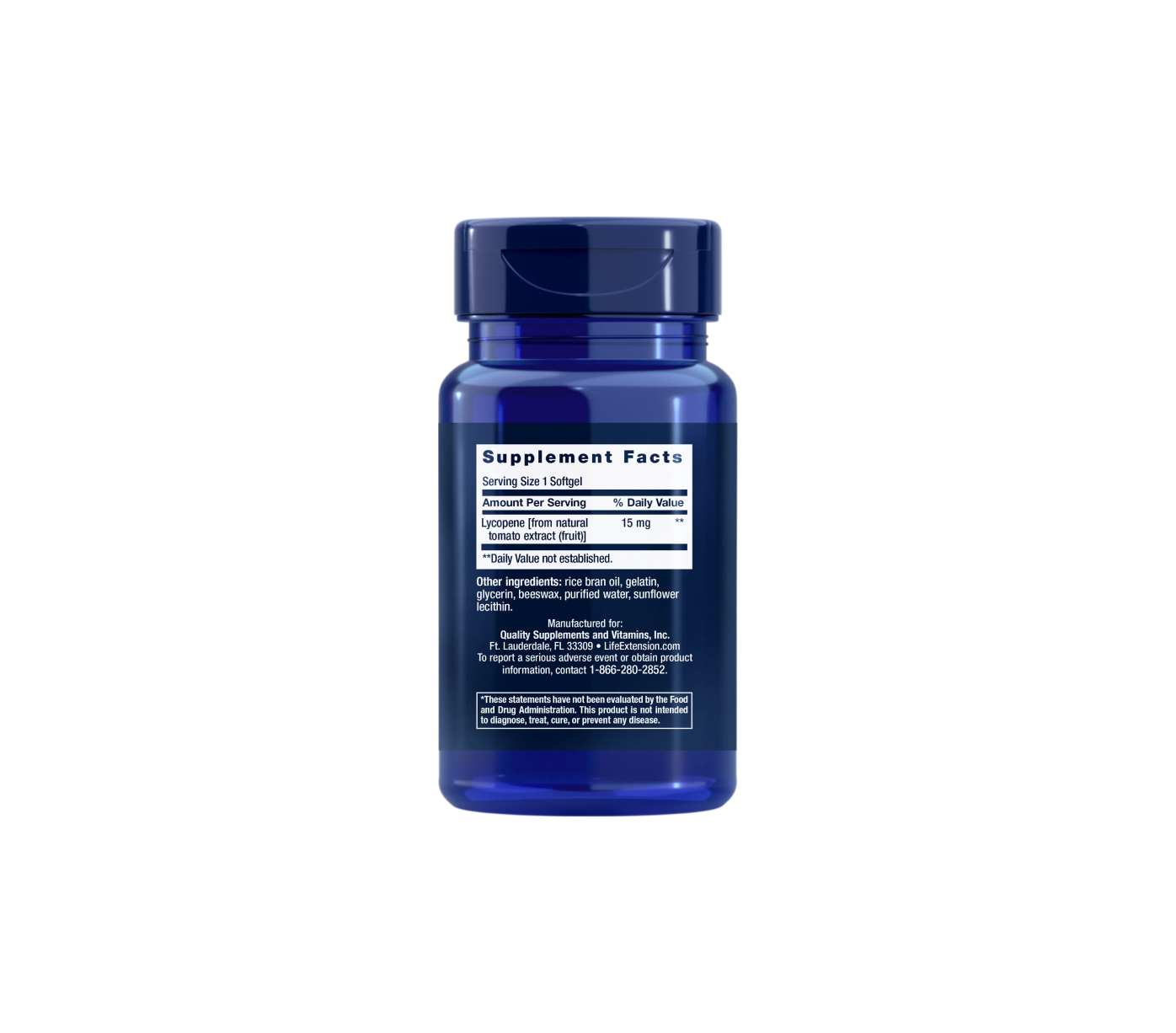 mega lycopene - 90 softgels - life extension