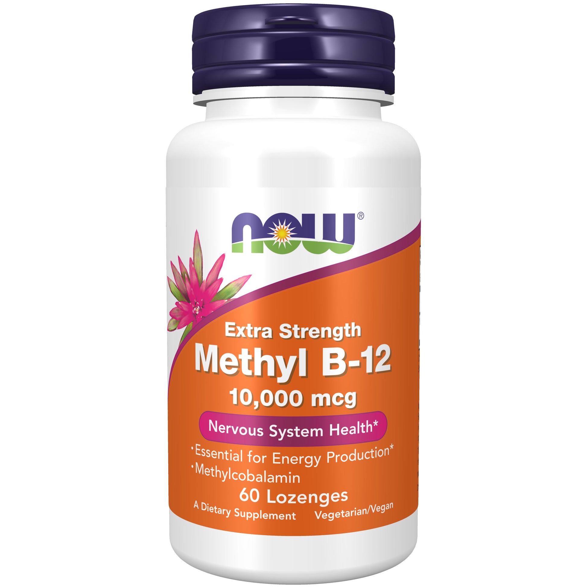 now - methyl b-12 10,000 mcg - 60 lozenges