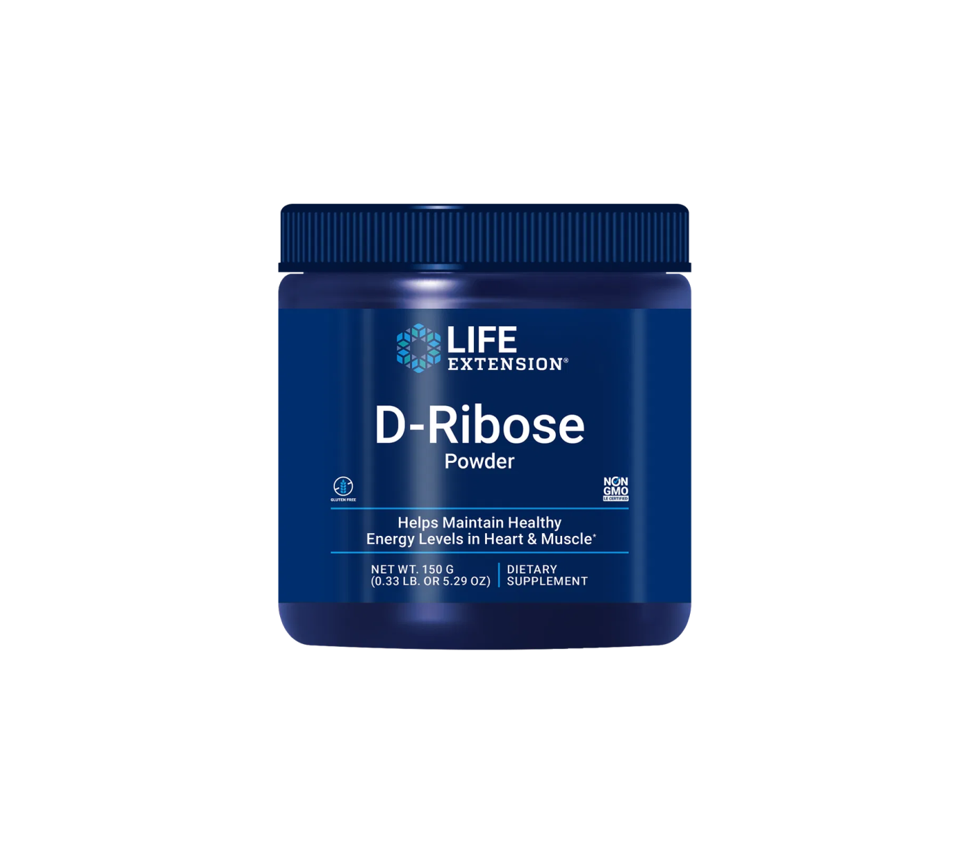 d-ribosa en polvo - 150g - life extension