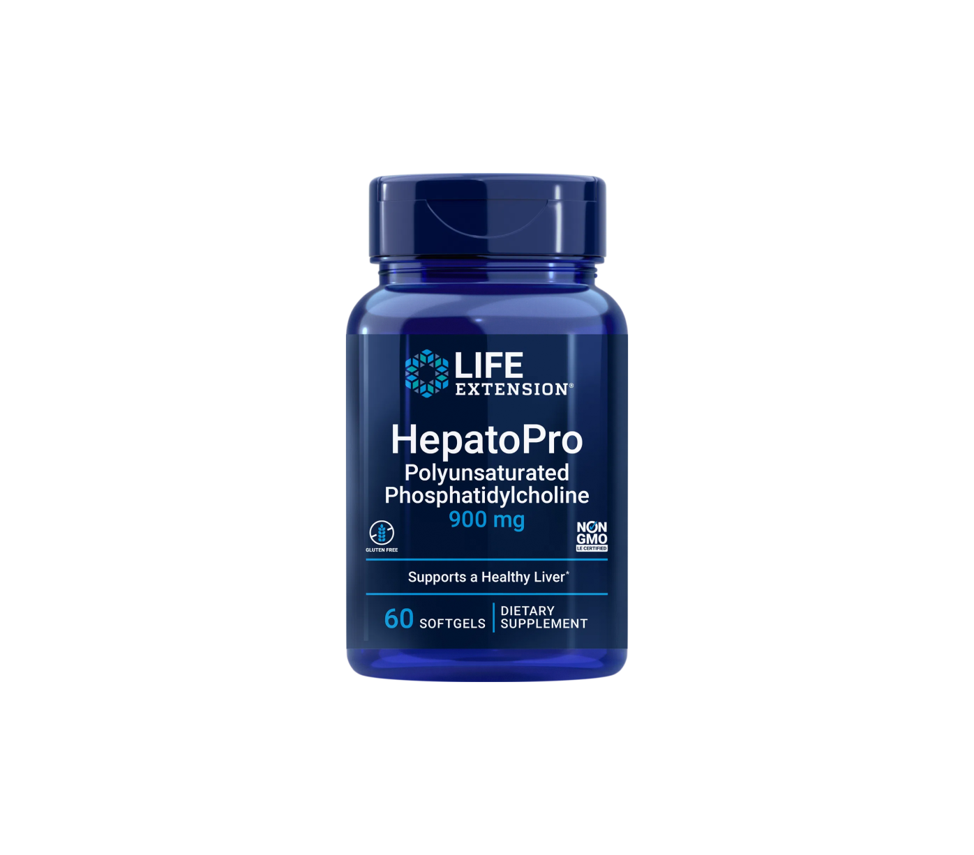 hepatopro - 60 cápsulas blandas - life extension