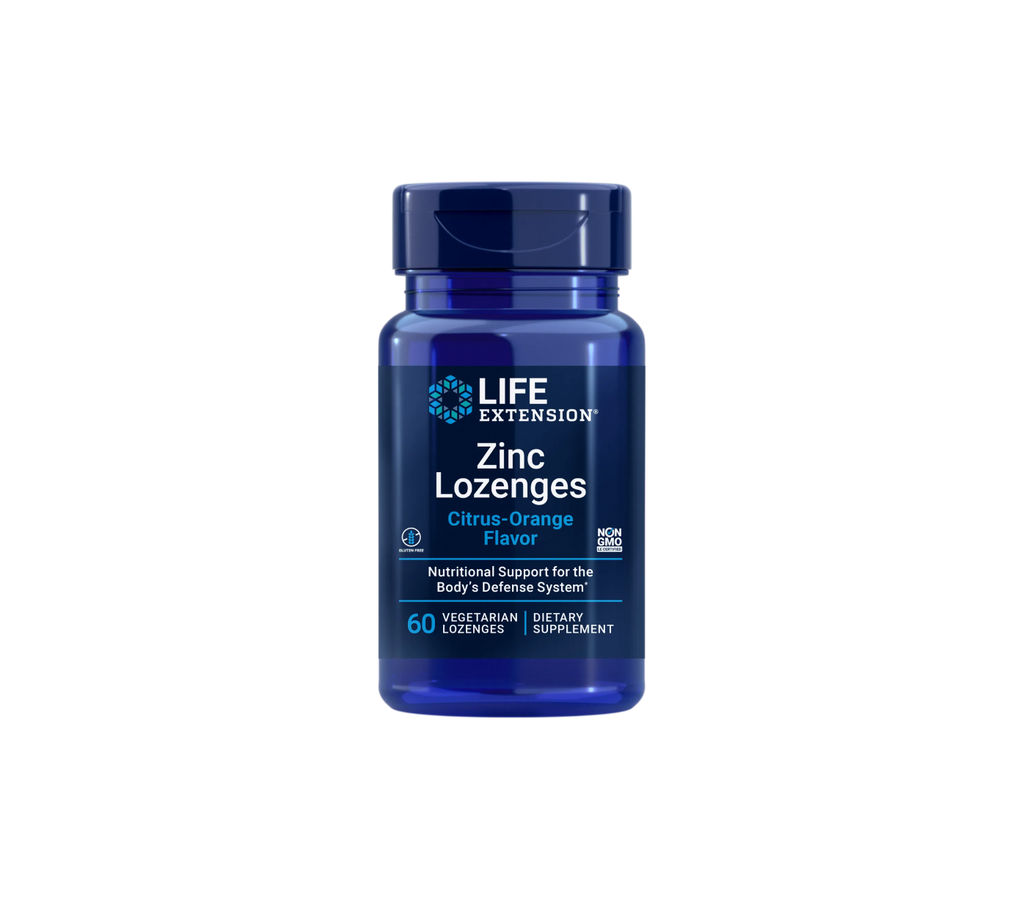 pastillas de zinc - 60 pastillas - life extension