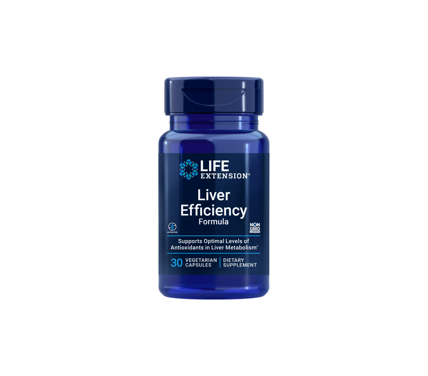 liver efficiency formula - 30 cápsulas vegetales - life extension