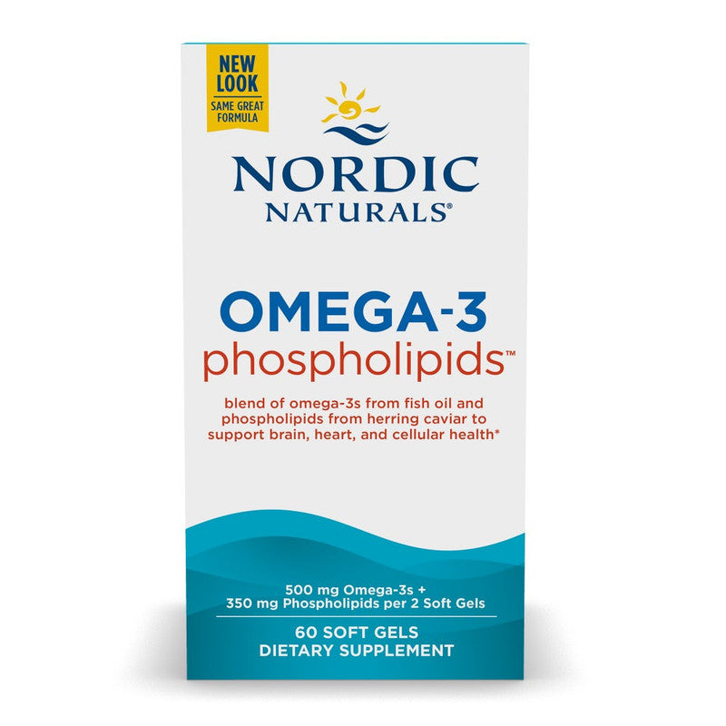 nordic naturals - omega-3 phospholipids - 60 softgels