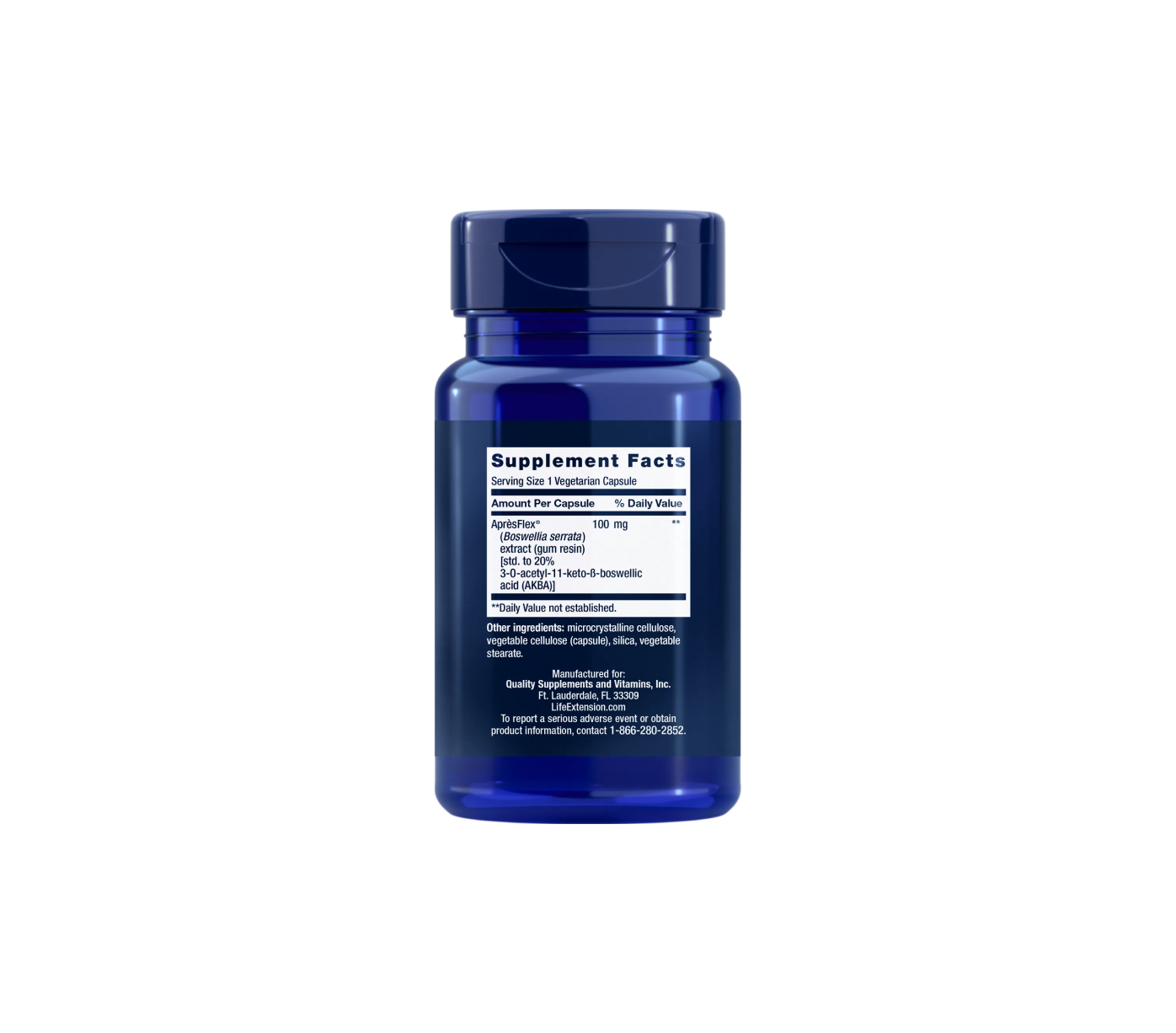 5-lox inhibitor with aprèsflex® - 60 cápsulas vegetales - life extension
