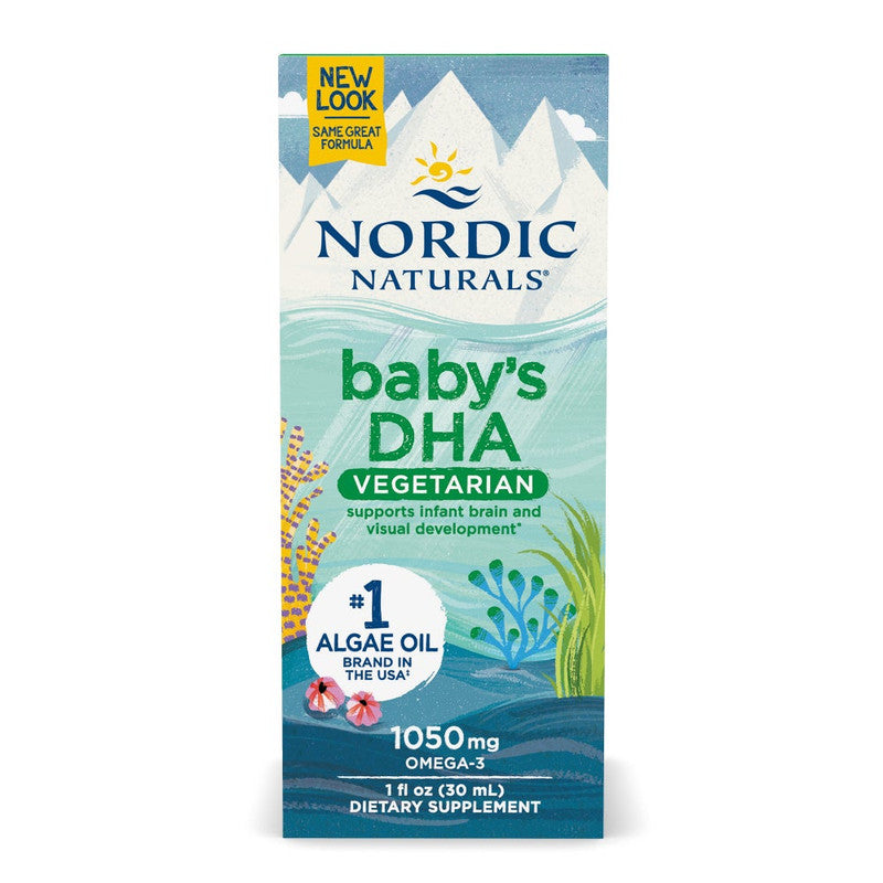 nordic naturals - baby's dha vegetarian 1,050mg - 30ml