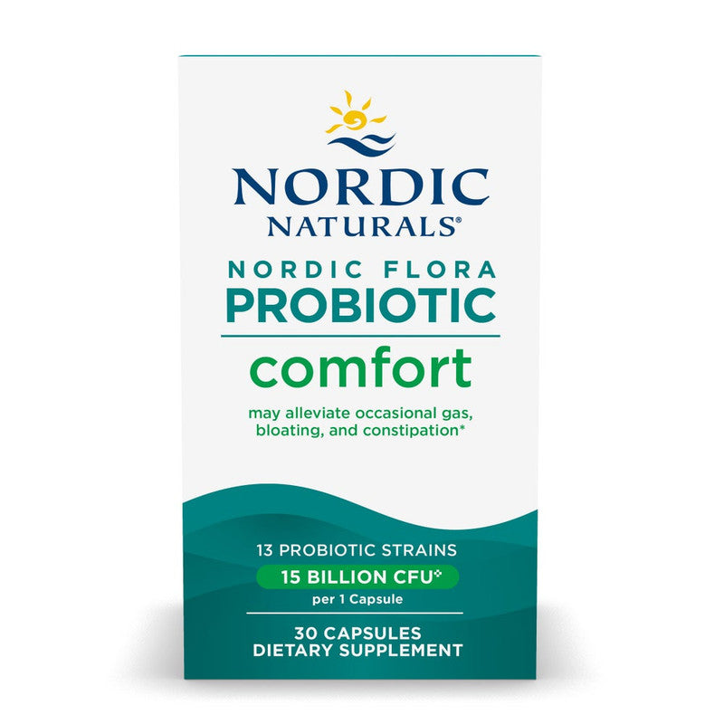 nordic naturals - flora probiotic comfort 15 billion - 30 capsules