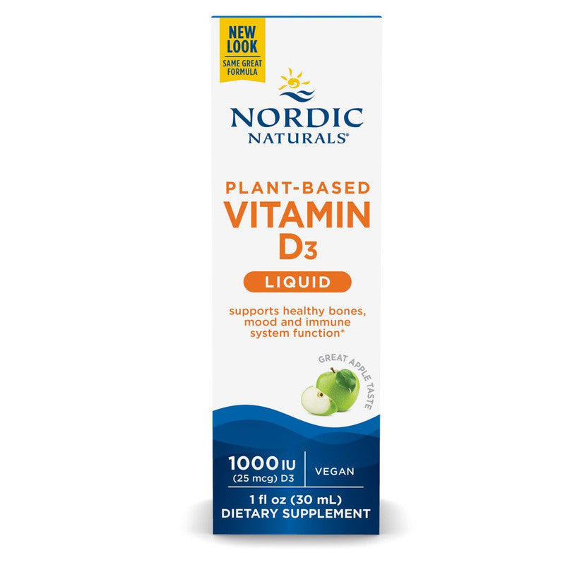 nordic naturals - plant-based vitamin d3 1.000 iu - 30 ml