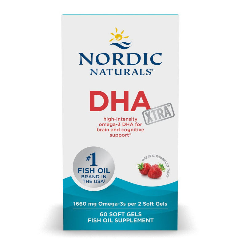 nordic naturals - dha xtra 1660mg - 60 softgels
