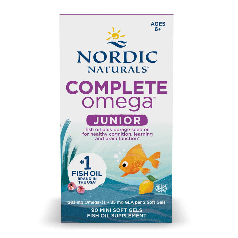 nordic naturals - complete omega junior - 90 mini softgels