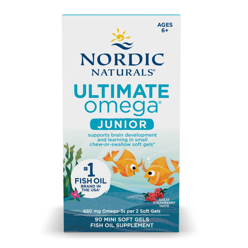 nordic naturals - ultimate omega-3 junior 680mg - 90 mini softgels