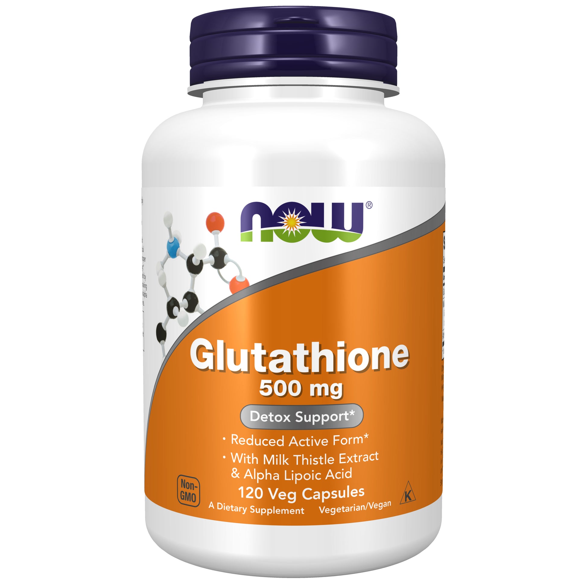 now - glutathione 500 mg - 120 veg capsules