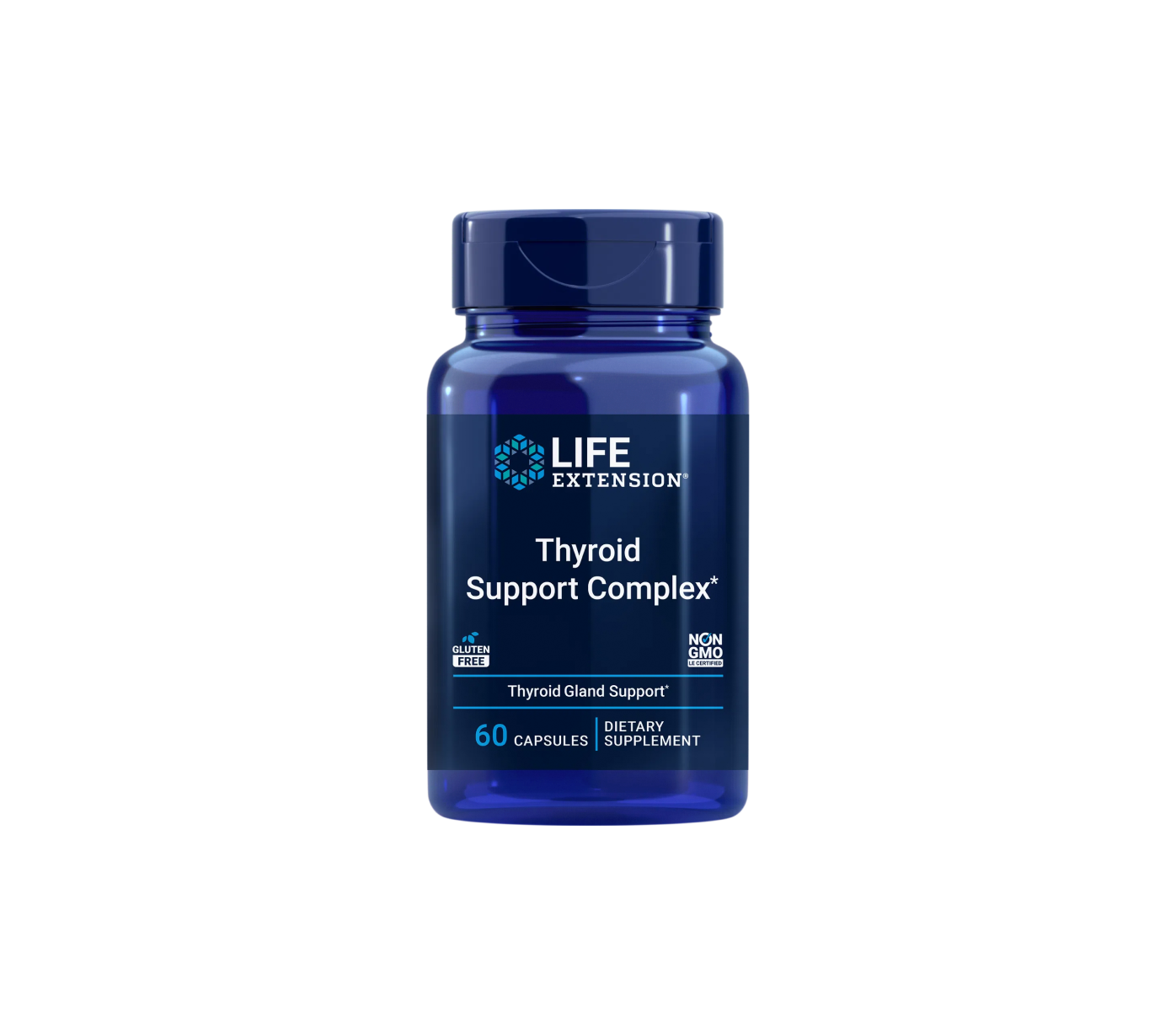thyroid support complex - 60 cápsulas - life extension