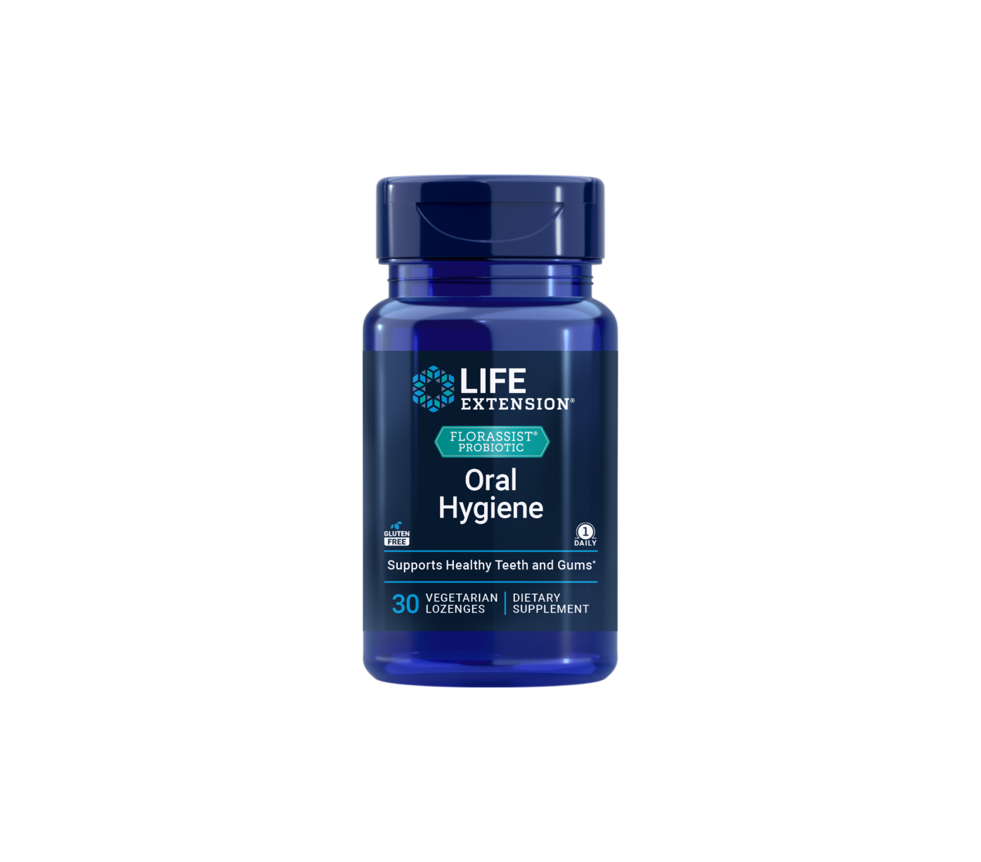 florassist® higiene oral - 30 pastillas vegetales - life extension