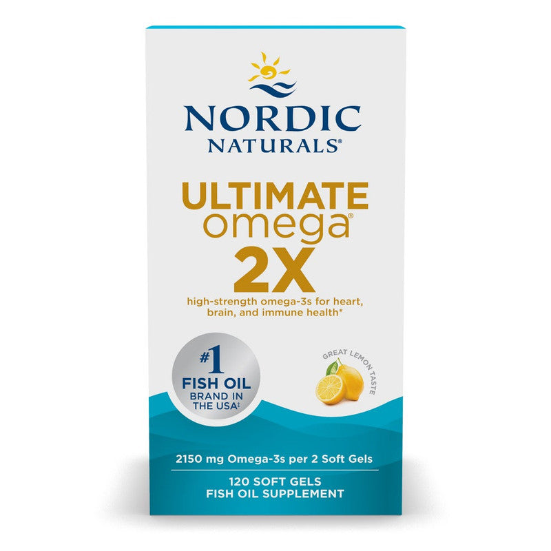nordic naturals - ultimate omega 2x 2150mg - 120 softgels