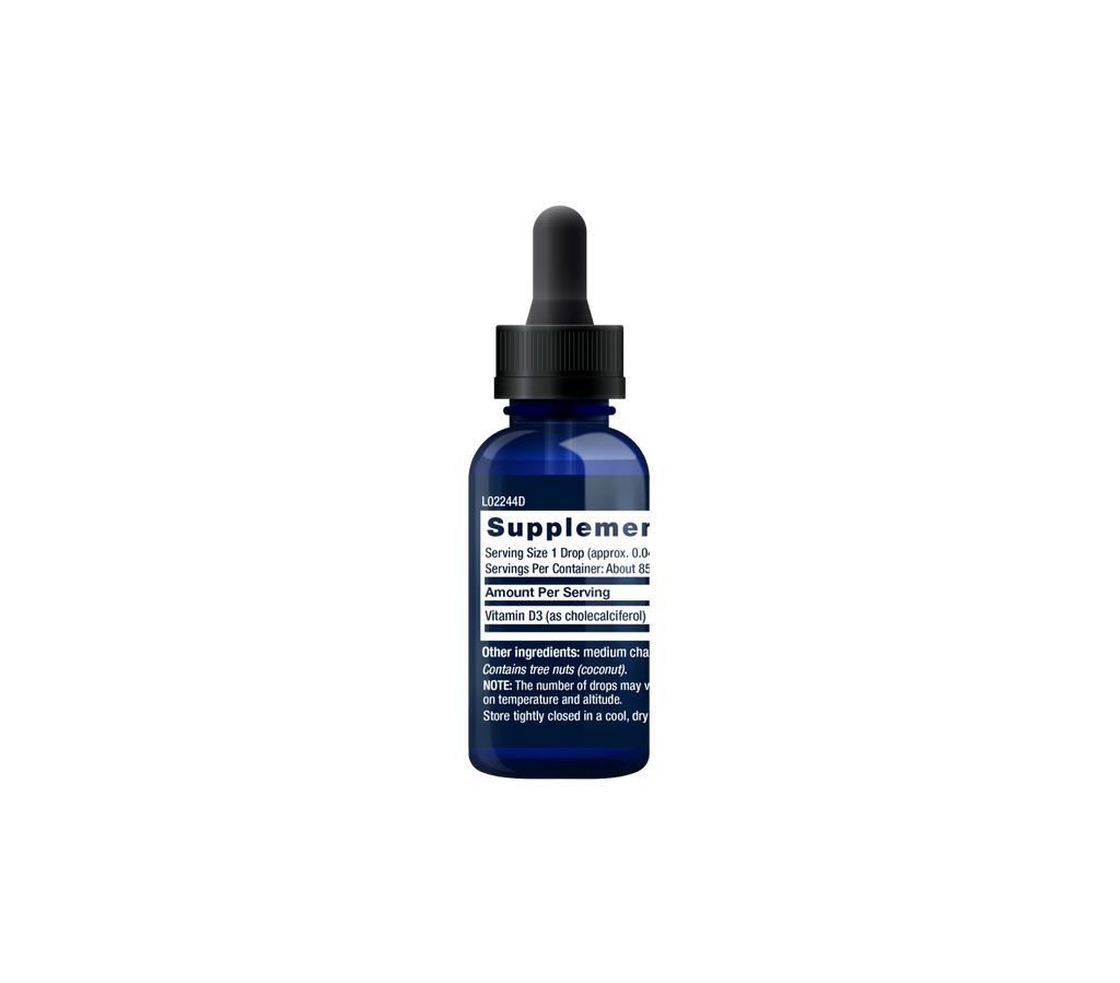 Vitamina D3 líquida 2000 UI - 29 ml - life extension