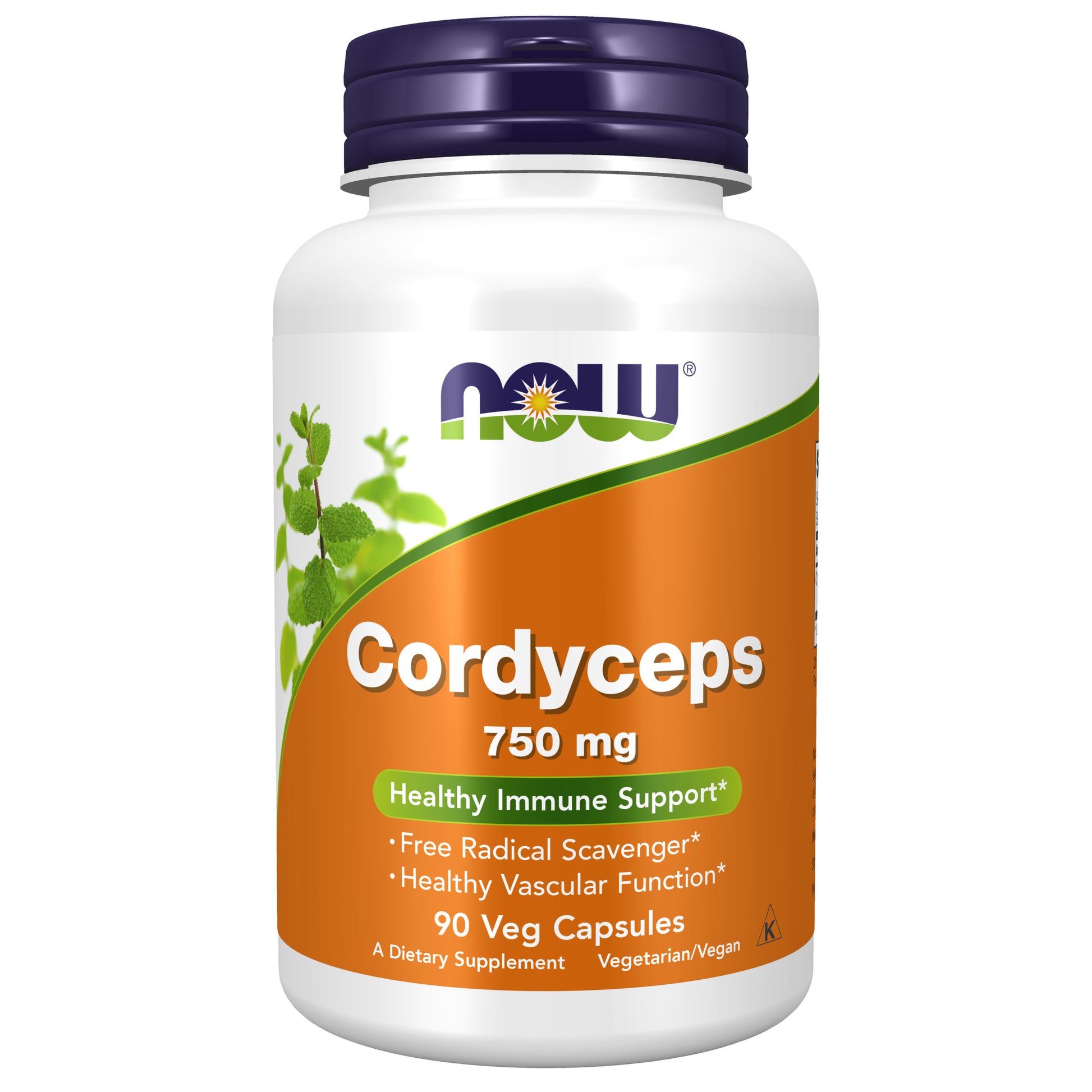 now - cordyceps 750 mg - 90 veg capsules