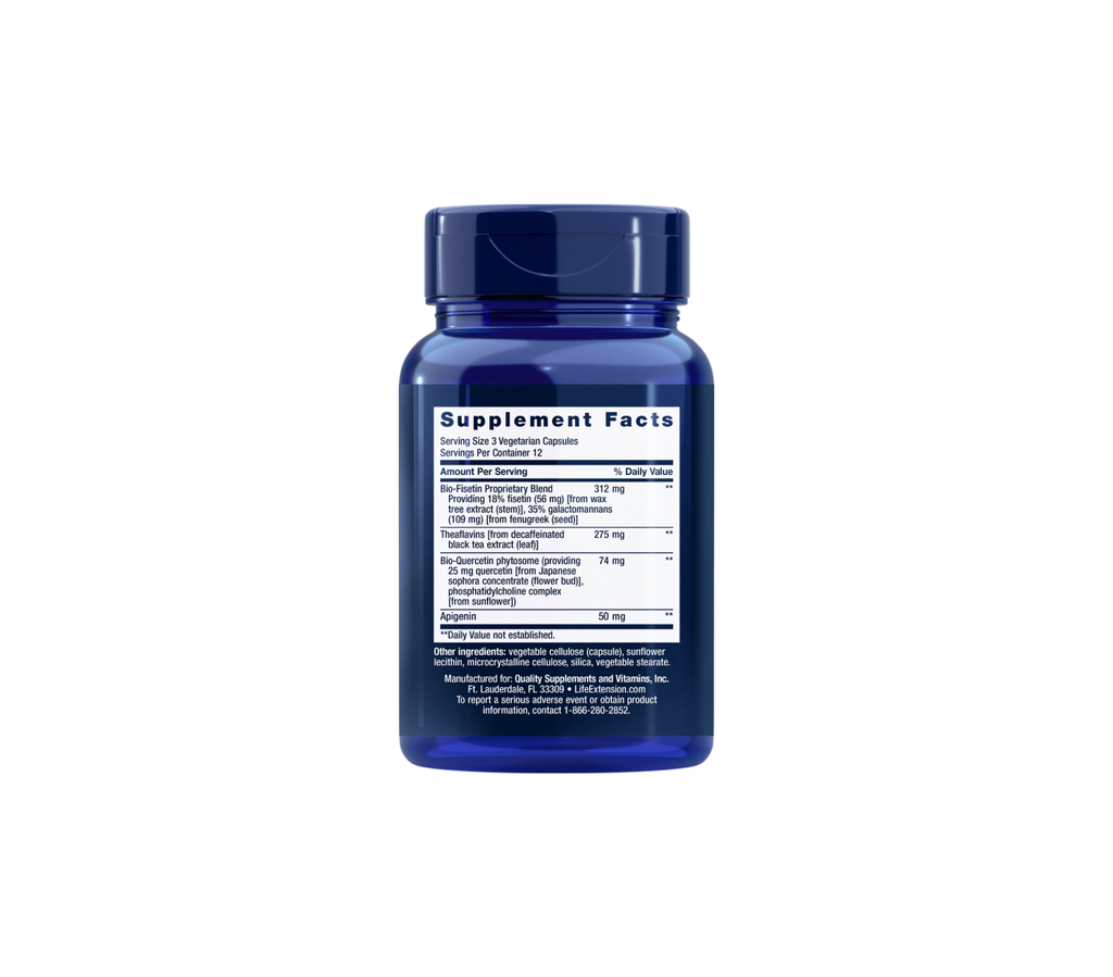 activador senolítico® - 36 cápsulas - life extension