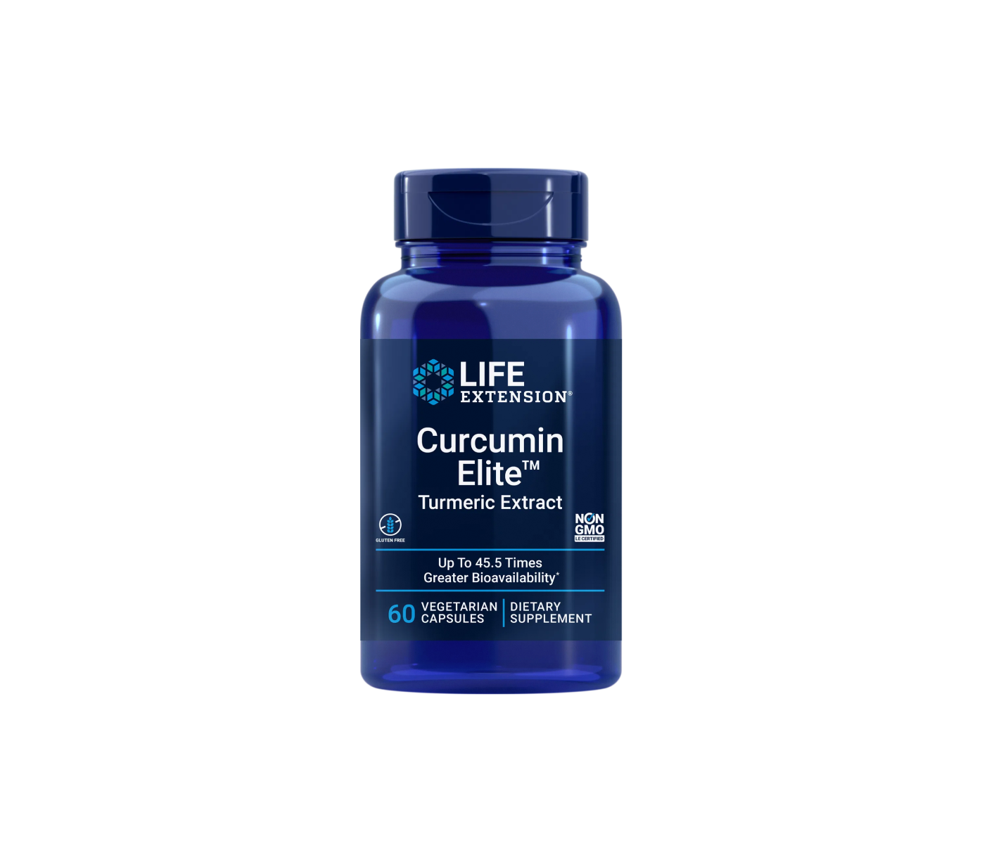 Curcumin Elite™ Extracto de Cúrcuma - 60 cápsulas - Life Extension
