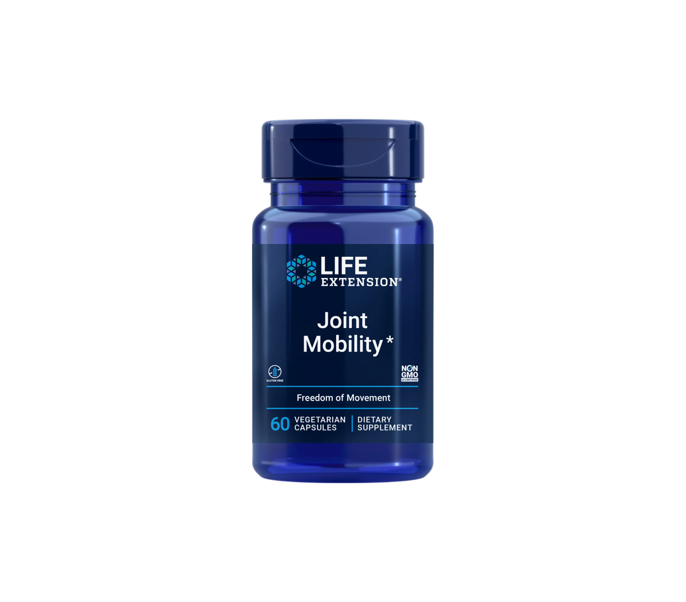 joint mobility - 60 cápsulas vegetais - life extension