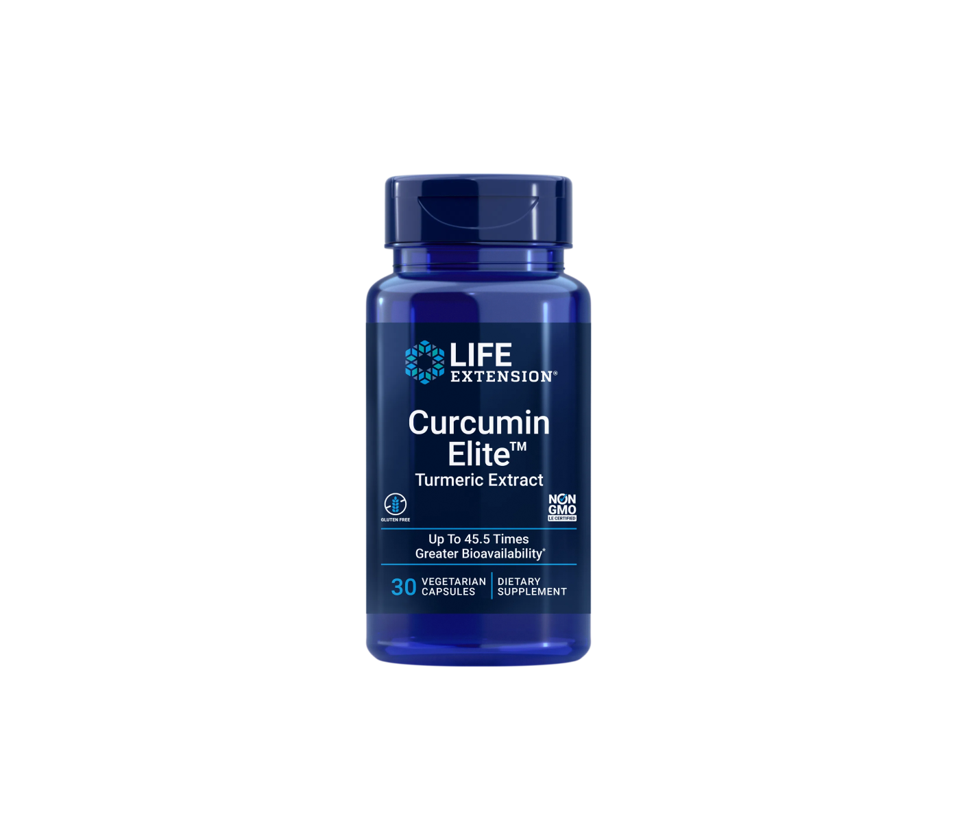 Curcumin Elite™ Extracto de Cúrcuma - 30 cápsulas - Life Extension