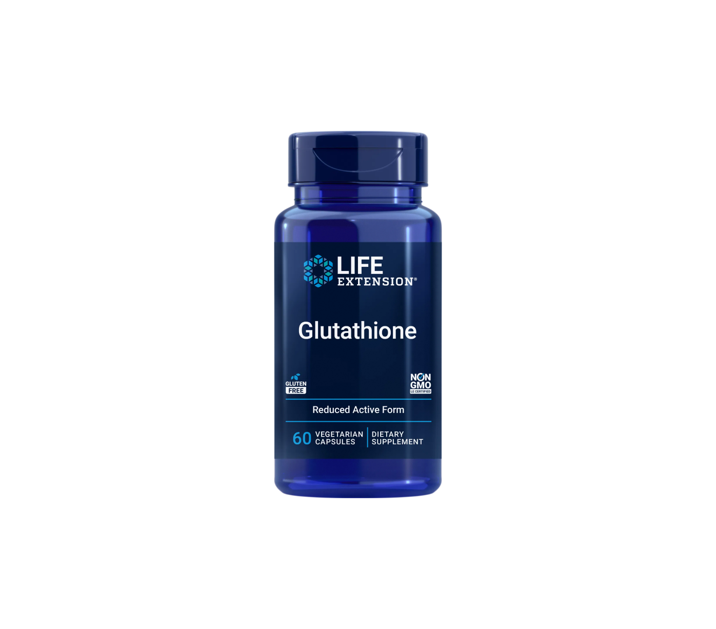 glutatión 500 mg - 60 cápsulas vegetales - life extension