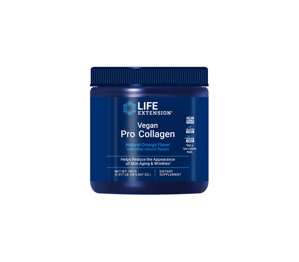 vegan pro colágeno - 189g - life extension