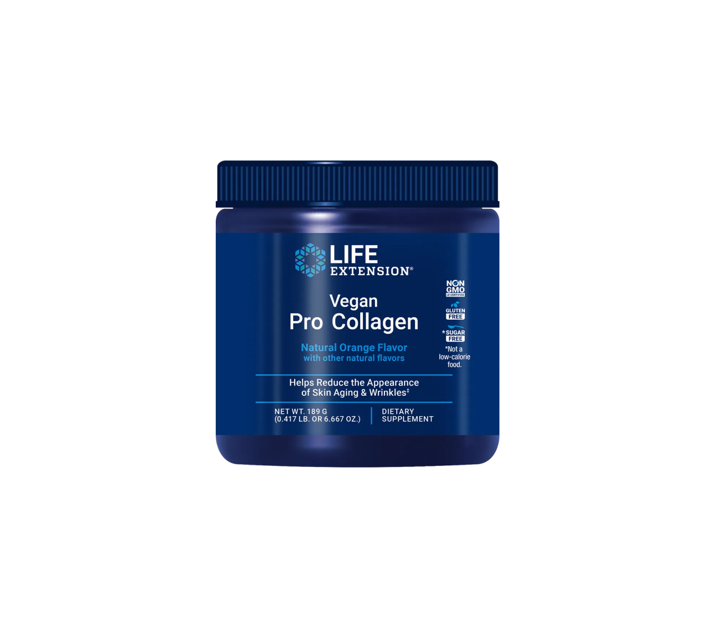 vegan pro colágeno - 189g - life extension