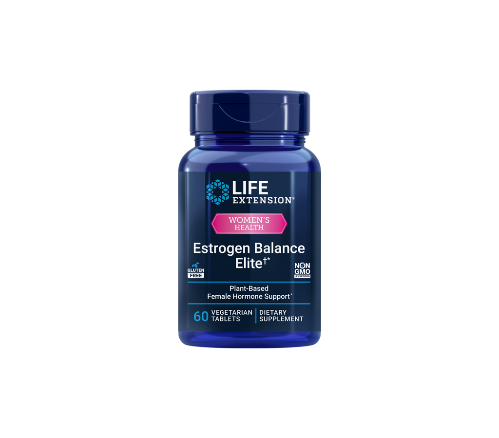 estrogen balance elite - 60 comprimidos - life extension