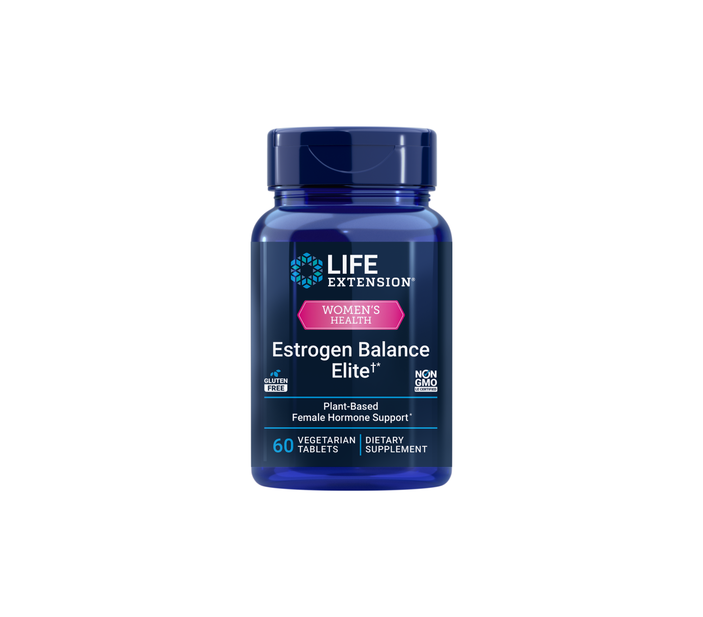 estrogen balance elite - 60 comprimidos - life extension