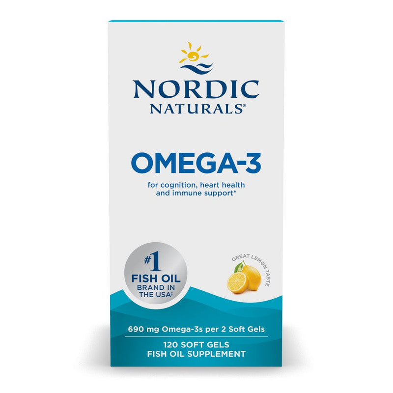 nordic naturals - omega-3 690mg - 120 softgels