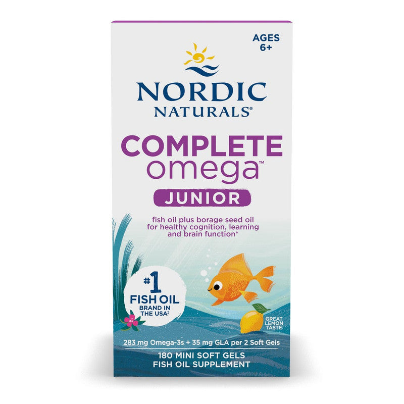 nordic naturals - complete omega junior - 180 mini softgels