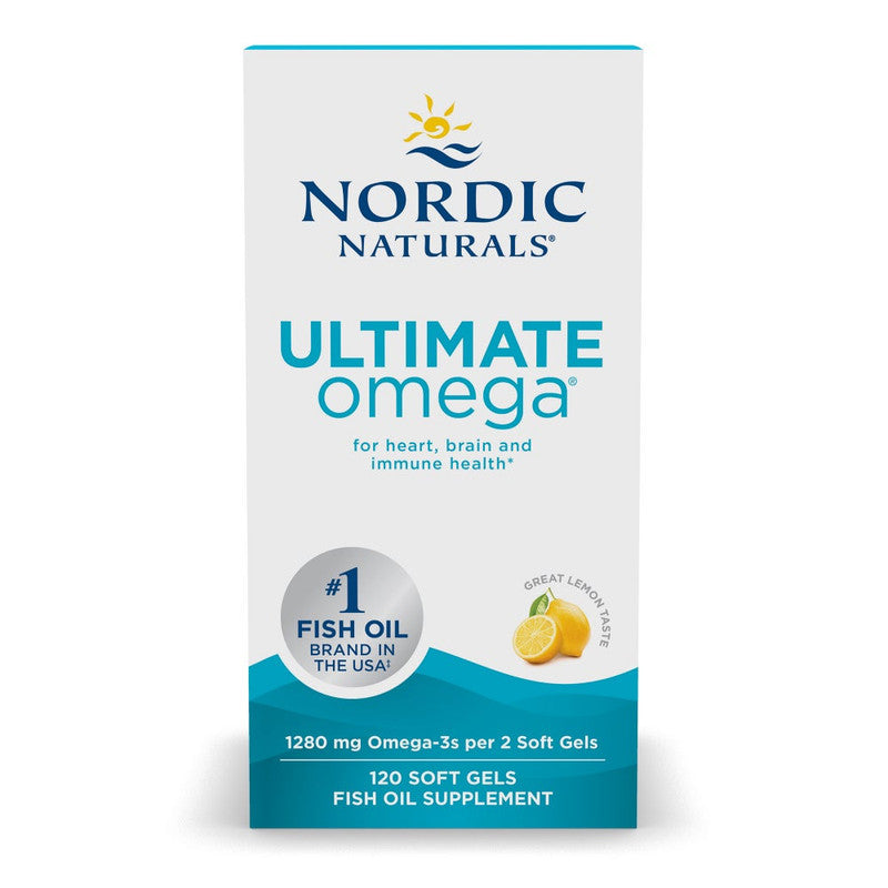 nordic naturals - ultimate omega-3 1280mg - 120 softgels