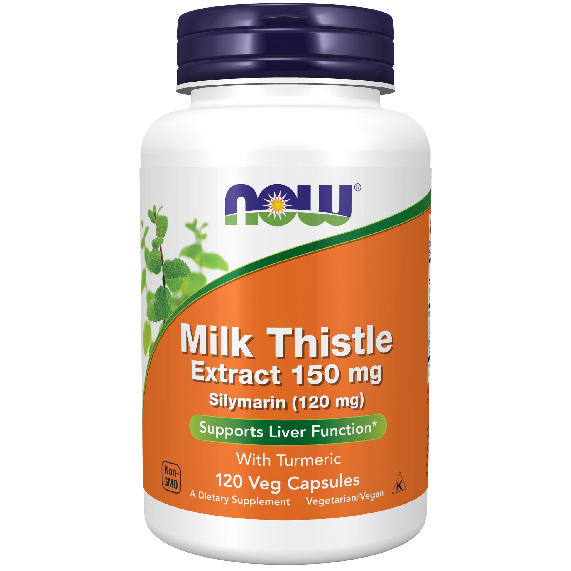 now - silymarin milk thistle extract 150 mg - 120 veg capsules