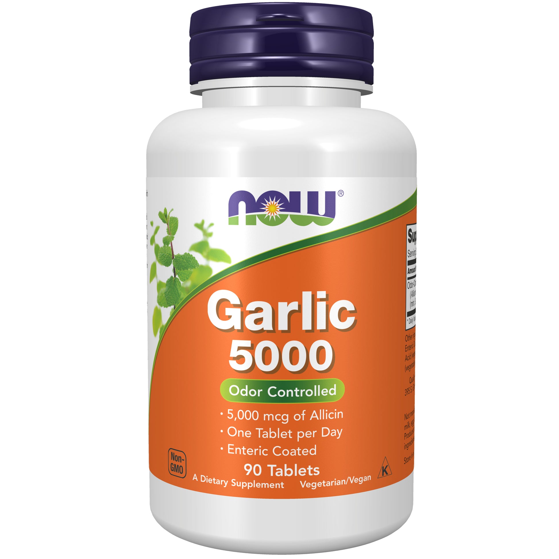 now - garlic 5,000 - 90 tablets