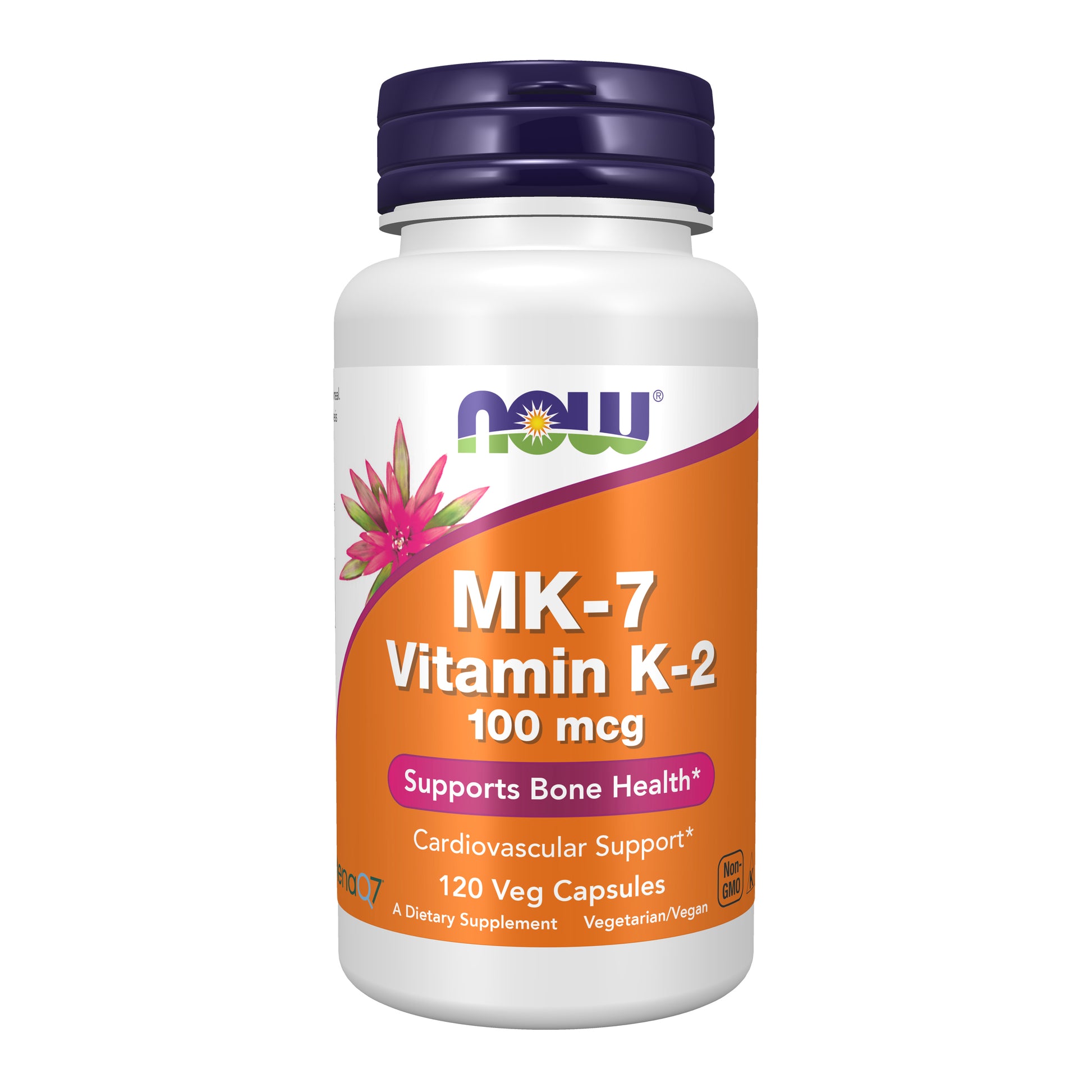 now - mk-7 vitamin k-2 100 mcg - 120 veg capsules