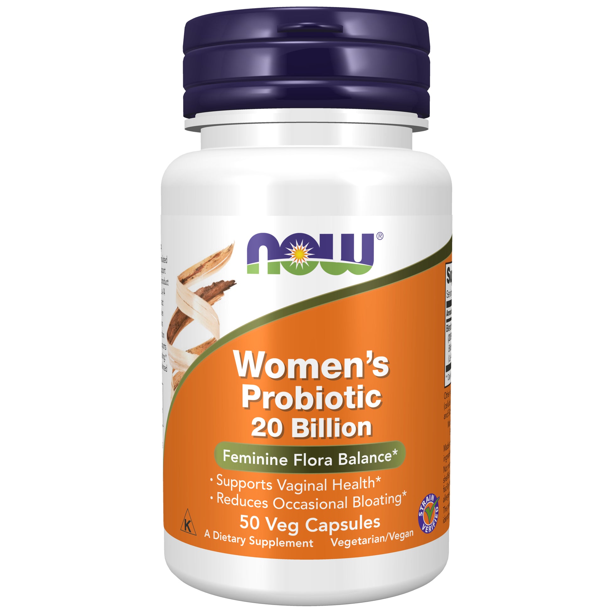 now - women's probiotic 20 billion - 50 veg capsules