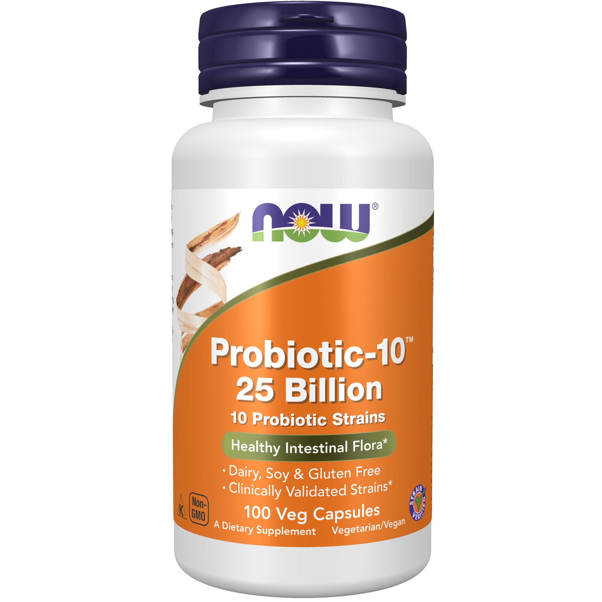 now - probiotic-10™, 25 billion - 100 veg capsules