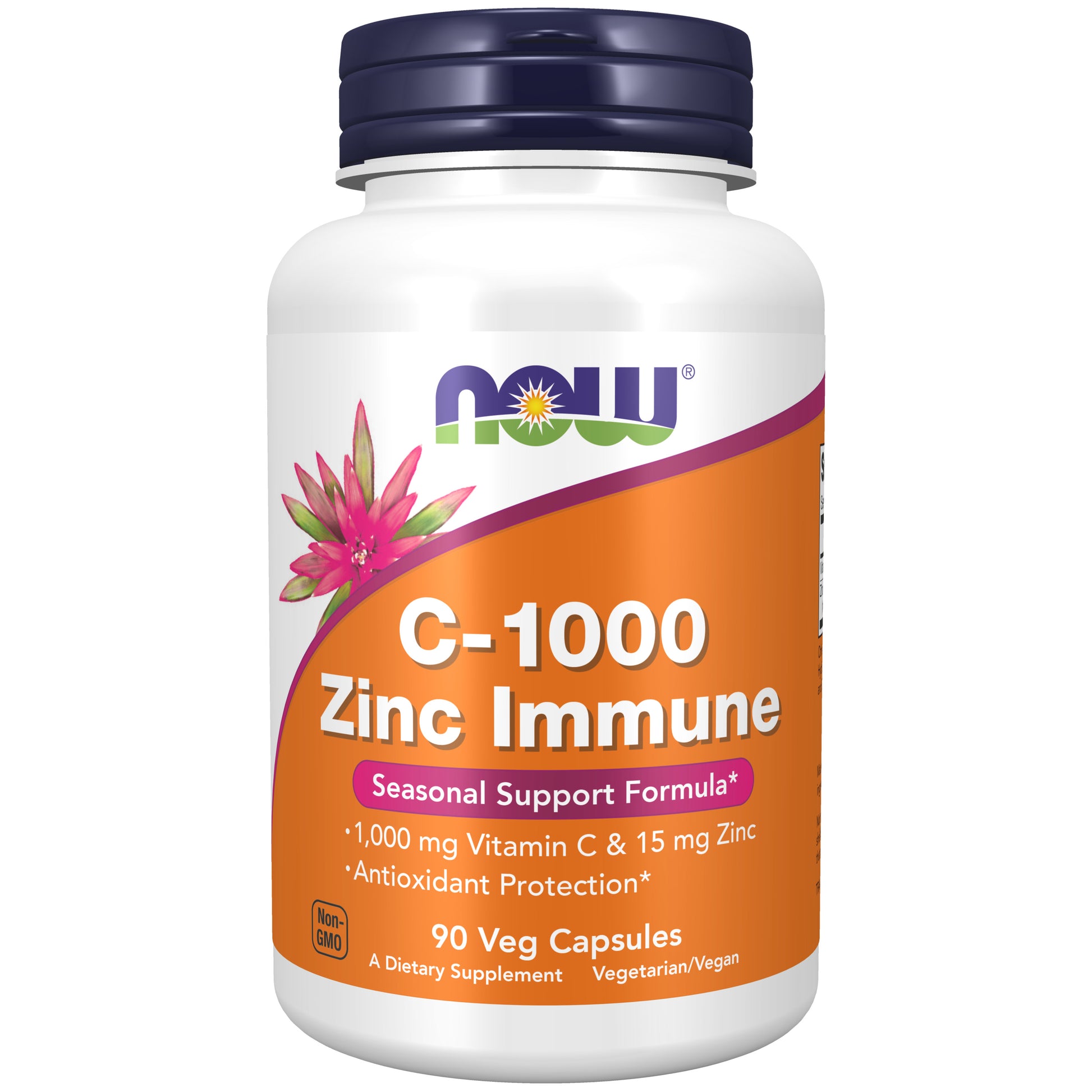 now - c-1000 & zinc immune - 90 veg capsules