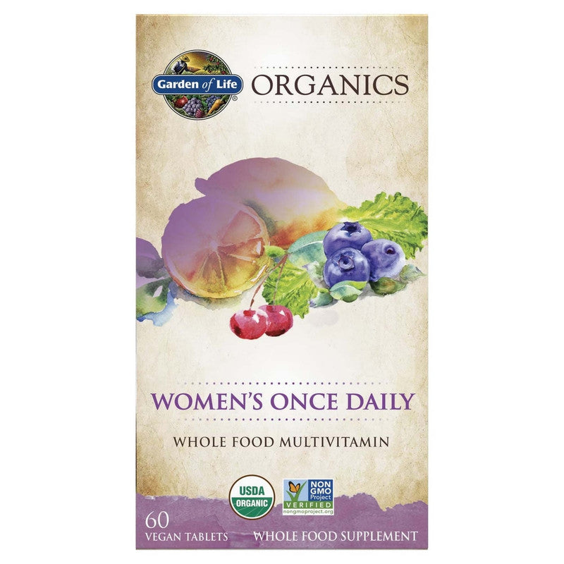 garden of life - mykind women's once daily - 60 vegan tablets