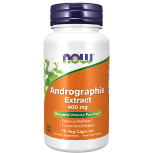 now - andrographis extract 400 mg - 90 veg capsules