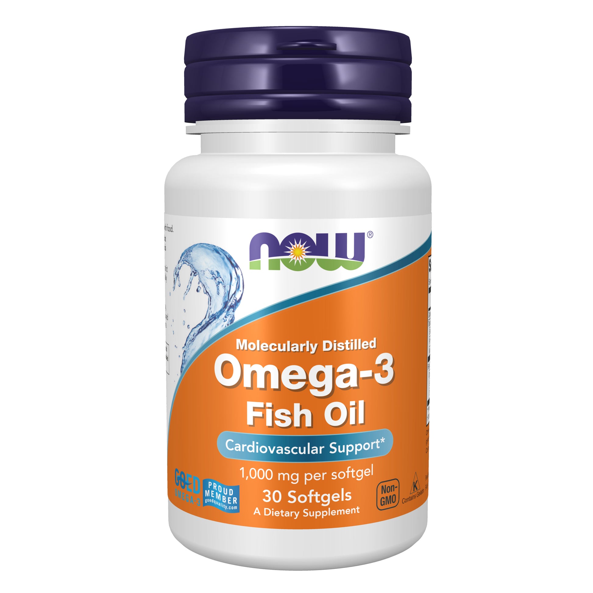 now - omega-3 180 epa / 120 dha - 30 softgels