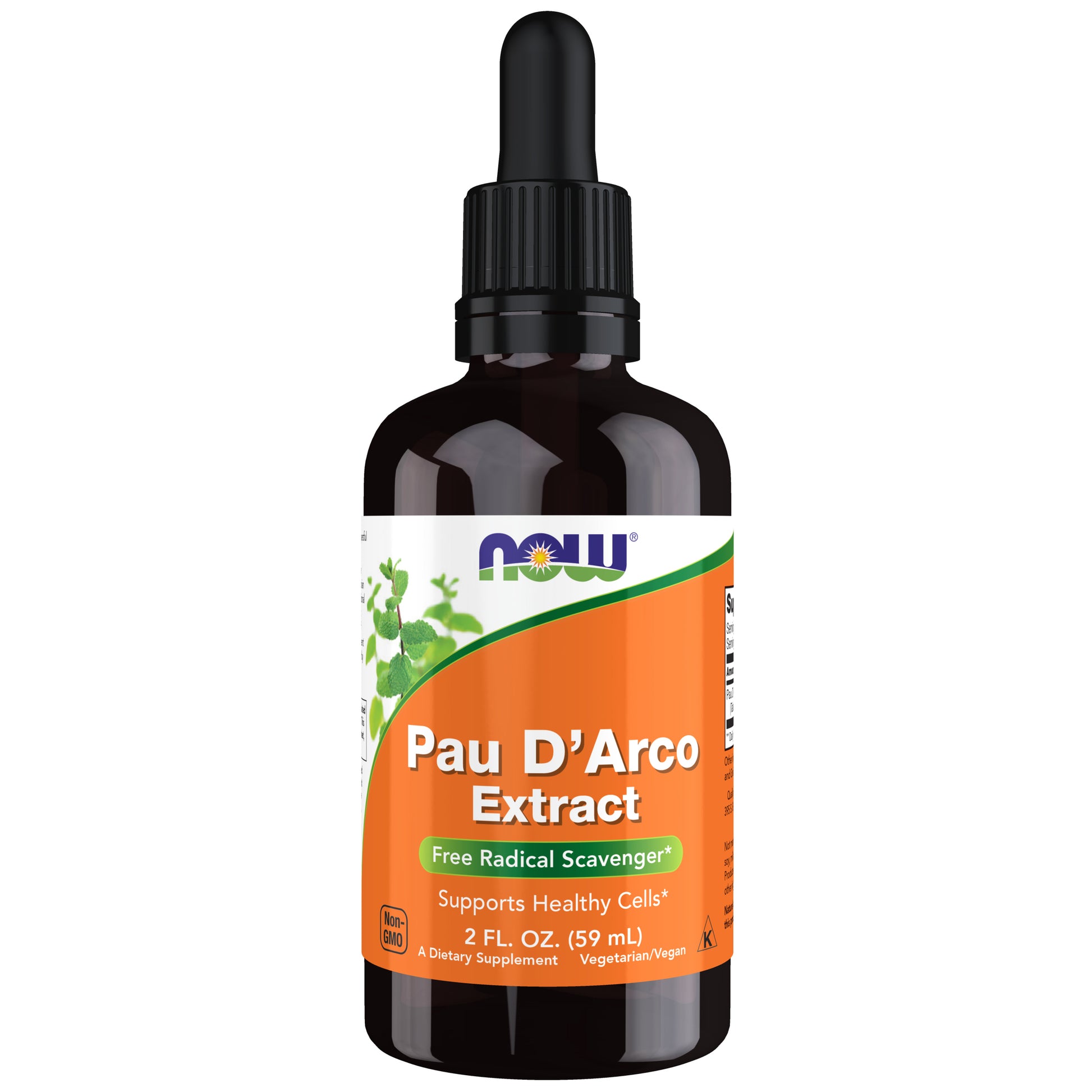 now - pau d'arco extract liquid, 59ml