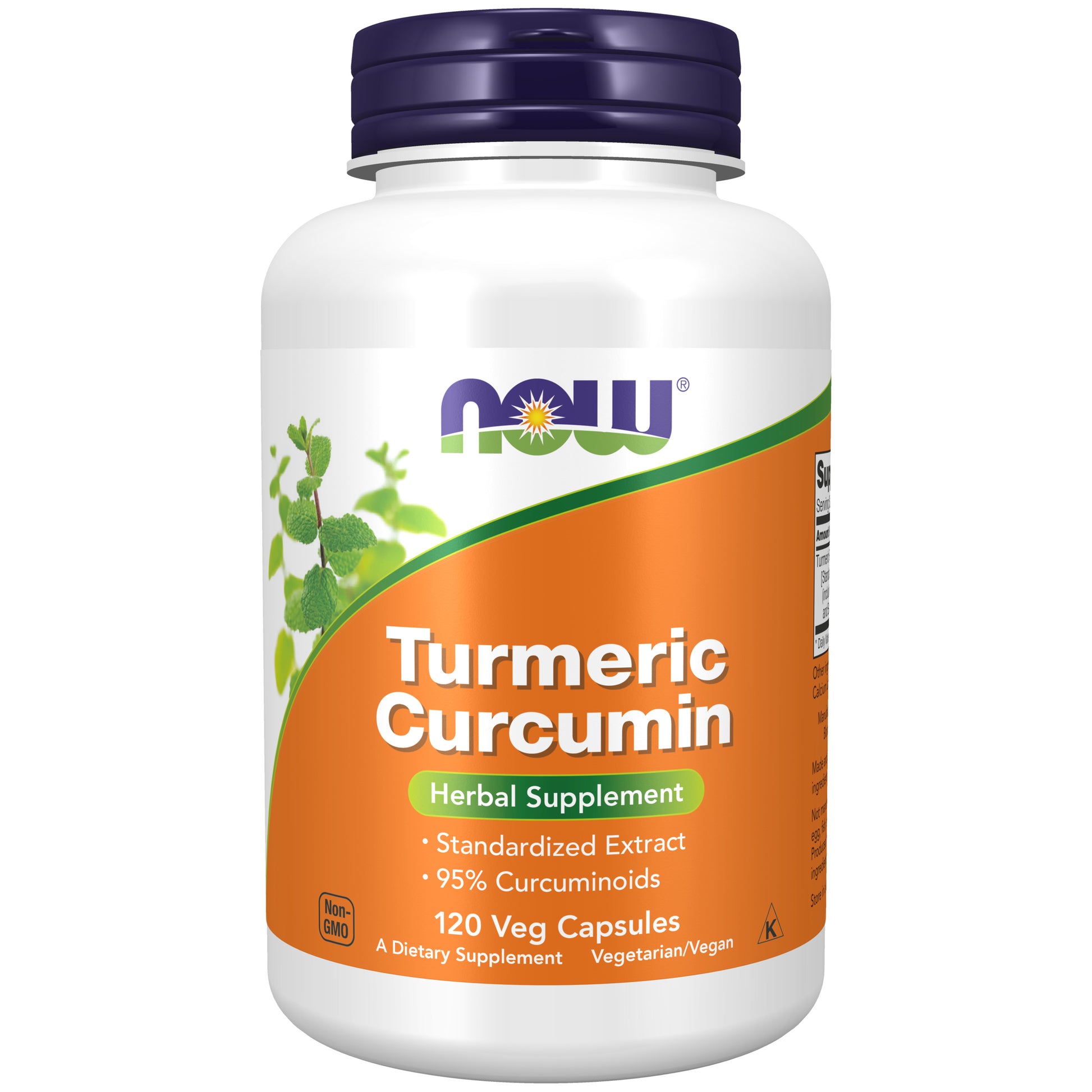 now - turmeric curcumin - 120 veg capsules