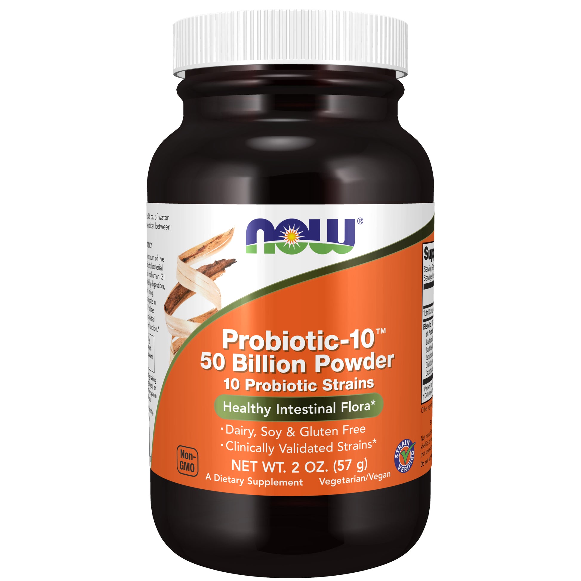 now - probiotic-10™ powder, 56 gramas